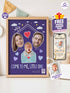 Personalized Family Baby Poster – “Come to Me, Little One” Christian Nursery Wall Art